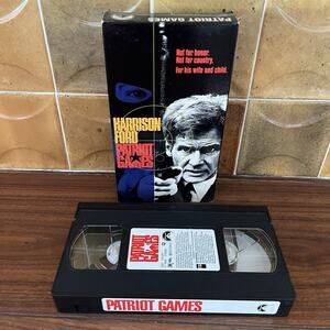 Patriot Games VHS 1992 Paramount